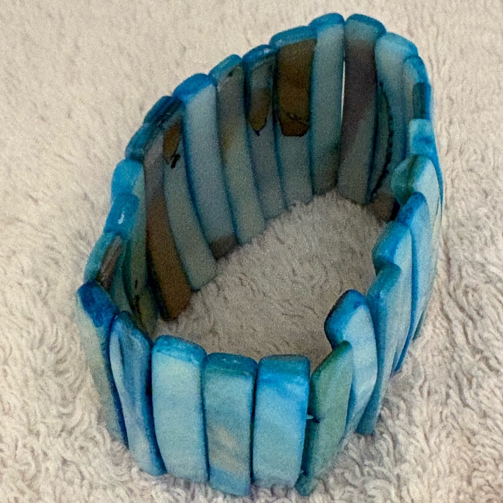 Blue Stretch Bracelet
